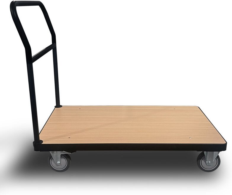 Lagertrolley Rollwagen 90x60cm H90cm für Garage Werkstatt Lager Massiv Plattformwagen Handwagen