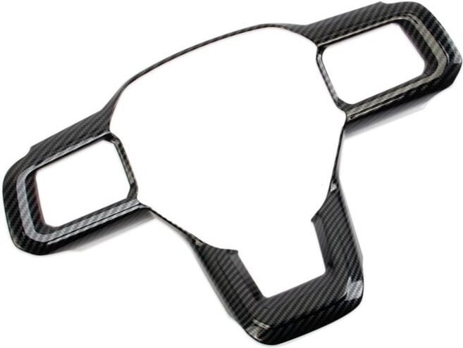 Tlily - Auto-Lenkradabdeckung, Zierleiste für 2024, Innenzubehör, Kohlefaser