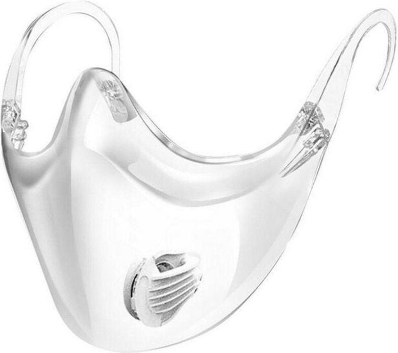 Wiederverwendbares Schutzvisier, transparente Gesichtsschutzabdeckung, Mund- und Nasen-Gesichtsschutz für Männer und Fra...