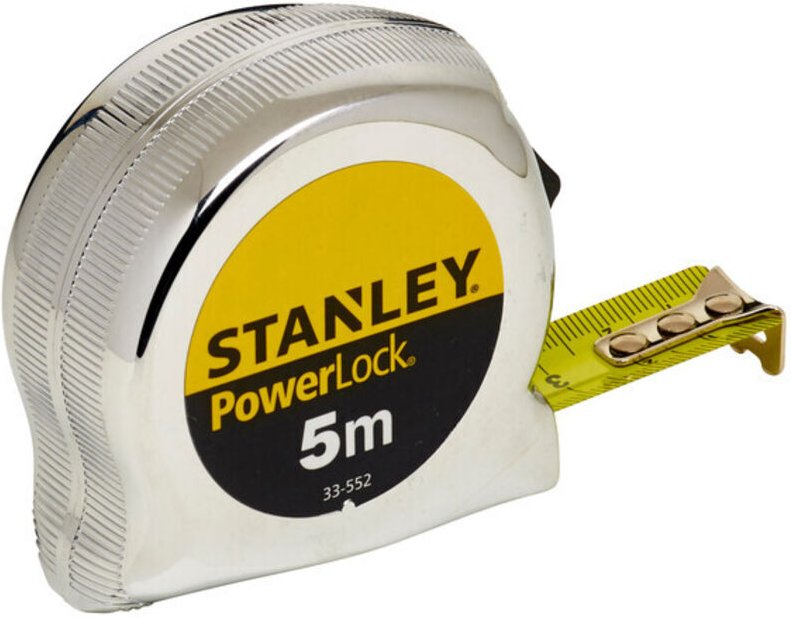 Stanley - Powerlock Blade Armor Maßband - 5 m x 19 mm - 0-33-552