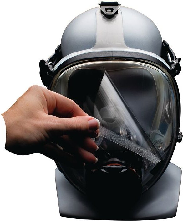 Visierschutzfolie PAF-1018 Anti-Kratz-Folie 10 St./Packung