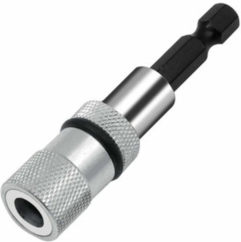 Carivent magnetischer Bithalter mit professionellem Anschlag, silber, 66 mm Länge