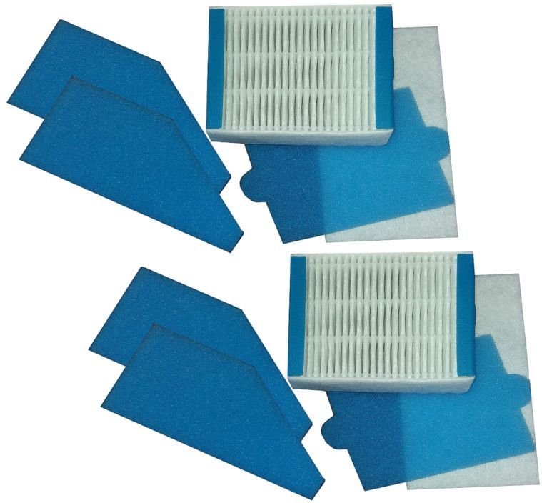 Sparset 2x 5teiliges Ersatz-Filterset für Staubsauger von Thomas Filterset 99, 787241 passend zu Staubsaugern Aqua+ und ...