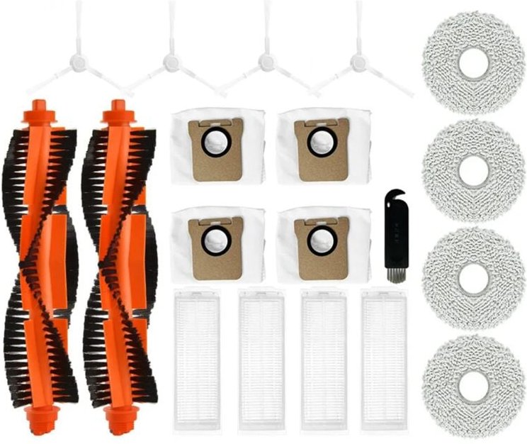 Für M30 Pro Roboter Wichtigsten Pinsel HEPA-Filter Mopp Pad Staub Tasche