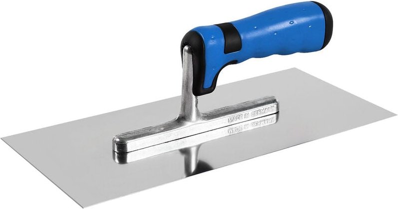 Glättekelle rostfrei, 2K, 280X130X0,7MM