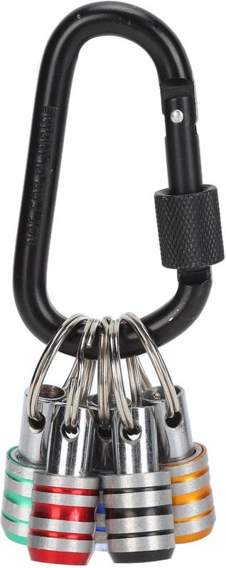 Sechskantschaft-Schlüsselanhänger, Schnellverschluss-Verlängerungsstange, 1/4-Zoll-Schraubendreher-Bit-Set für Bohrmasch...