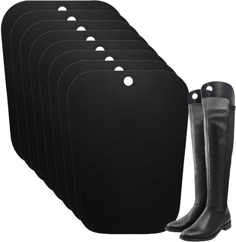 Schuhspanner aus Kunststoff – 10 Stück, schwarz