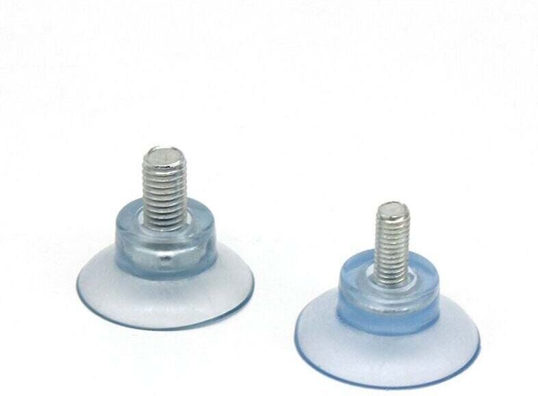 4-teiliges Saugnapf-Set, 32 mm, M8-Schraube, Saugnapfmutter, Saugnapfmutter mit Saugnapf für Rohre, Möbelfußkissen, Saug...