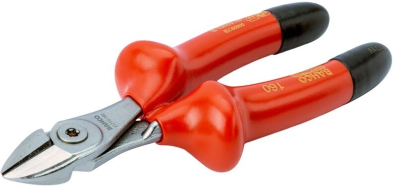 Bahco Nach VDE isolierter Seitenschneider, 180 mm, verchromt