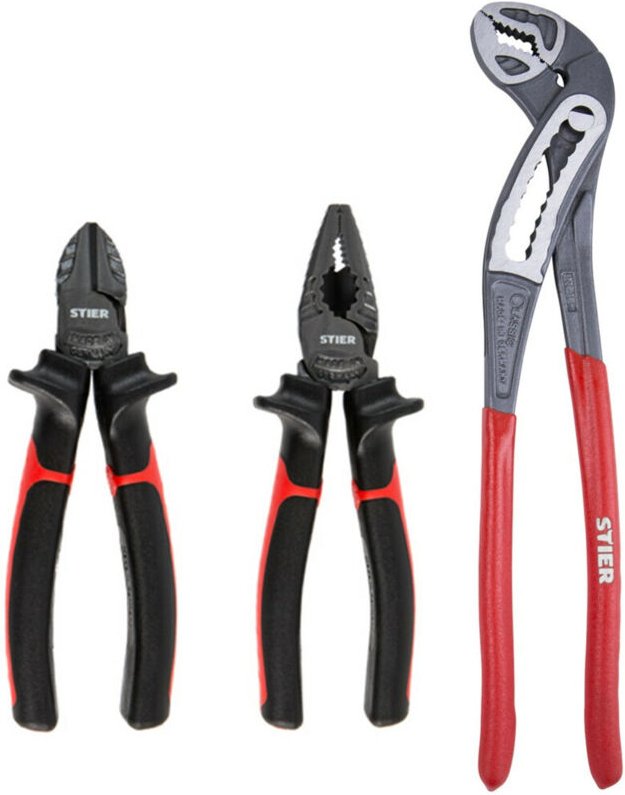STIER Zangensatz Universal 3-teilig