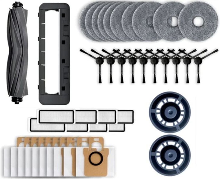 42PCS für Bot L20 Ultra Wichtigsten Seite Pinsel Hepa-Filter Staub Beutel