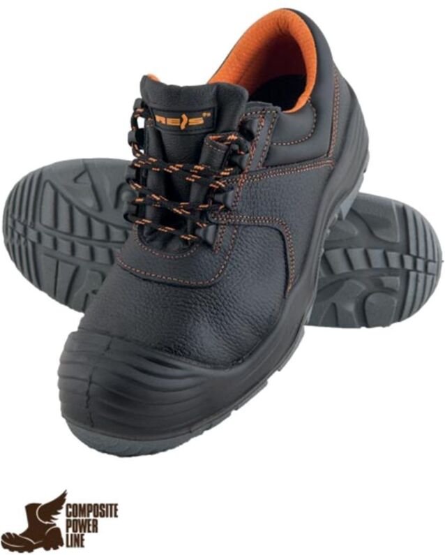 Reis - Arbeitsschuhe S1 src metallfrei Halbschuhe Glattleder Gr. 41