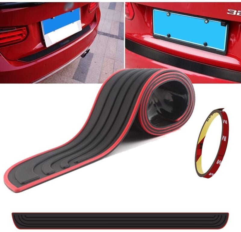 CSPARKV Universal-Kofferraum-Heckstoßstangenschutz, Kratzfester Kantenschutz, Türkantenschutz, Heckstoßstangenschutz für...