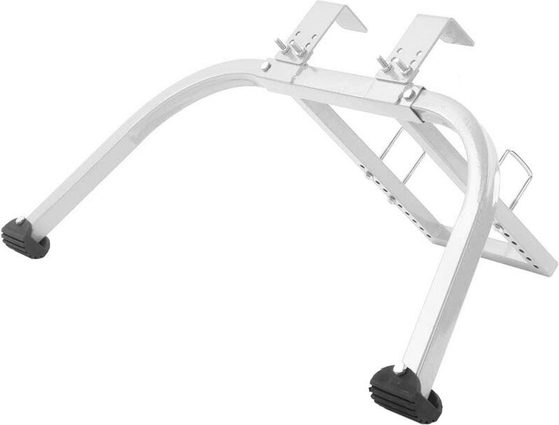 Eosnow Leiterstabilisator, Stahlleiter, Dachhaken, Flügelspannweite, Abstandshalter zum Klettern, Malen, Silbergrau