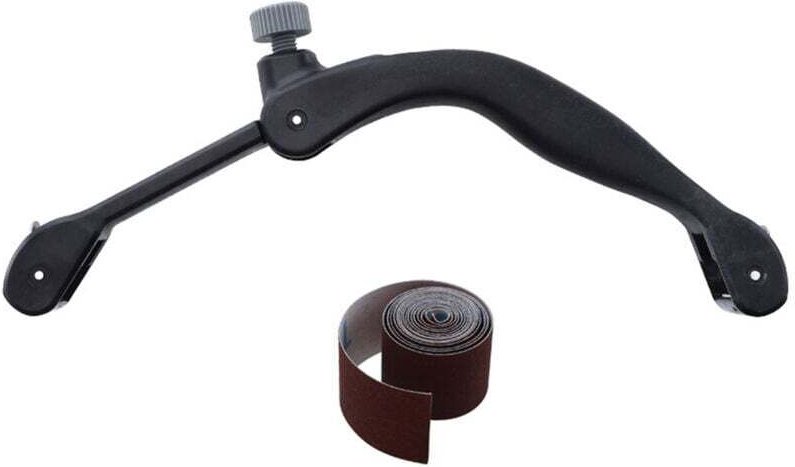 Support de Papier de Verre en Arc avec Ceinture de Sable Irrégulière de 120 cm