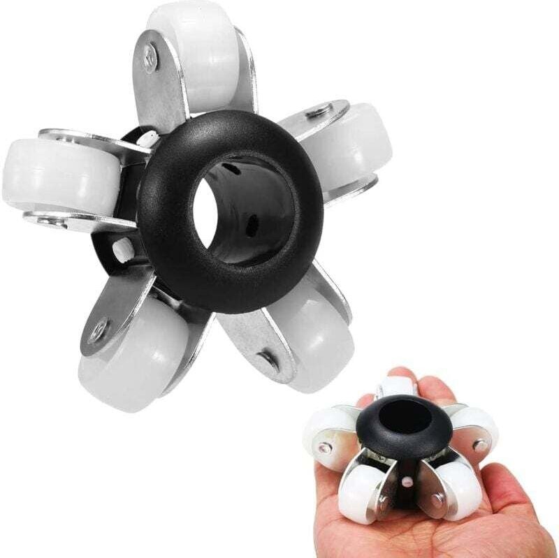 90 mm Führungsräder für Kanalkamera – Edelstahl – Kompatibel mit 23 mm Rohren