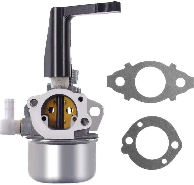 Vtizikl 696065 Carburateur de remplacement avec kit de joint pour Briggs & Stratton110402 110412 697422