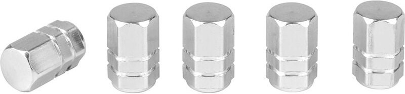 Ventilkappe 5er Set Chrom - Eufab