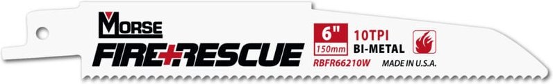 FEUERWEHR & RETTUNG 6 x 7/8 062 10T Säbelsägen Morse-RBFR66210WT03