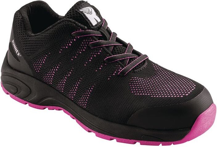 RUNNEX 5180-39 Damensicherheitsschuh GirlStar 5180 Größe 39 schwarz/pink S1P SRC