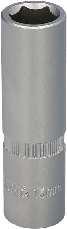 Llave Vaso 1/2' Hexagonal Larga 15 mm.