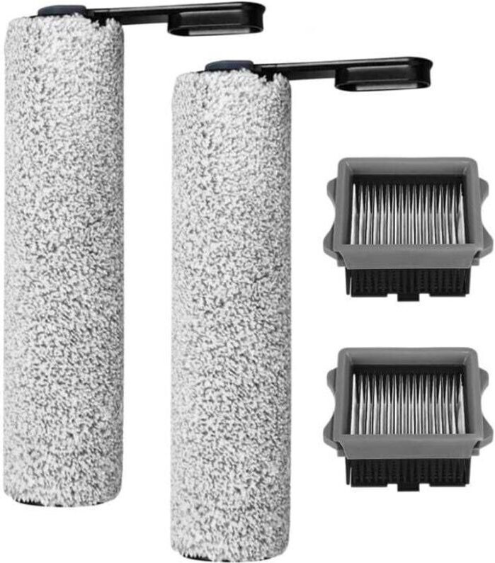 Zubehörset für Tineco Floor One S7 Pro - S6 Staubsauger, 2 Bürstenwalzen und 2 HEPA-Filter für Floor One S7 Pro, Zubehör...