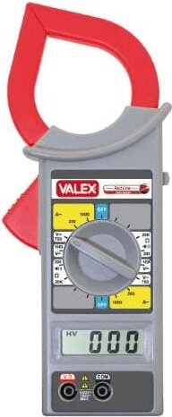 Valex - Digitaler Multimeter-Stromklemmen-Testtester mit Messleitungen