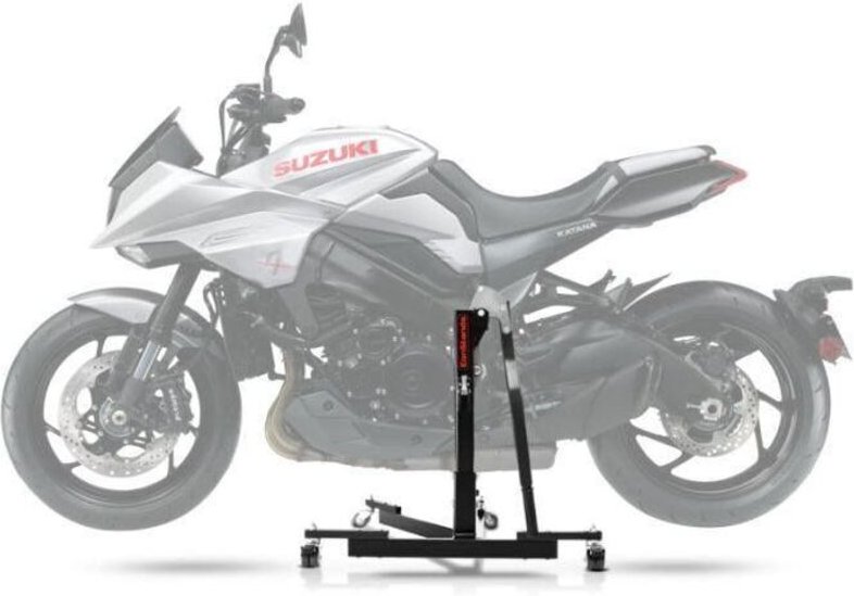 Zentralhebe Motorrad - ConStands Power-Evo - Kompatibel mit Suzuki GSX-S 1000 S Katana - 300 kg - Leicht 17 kg