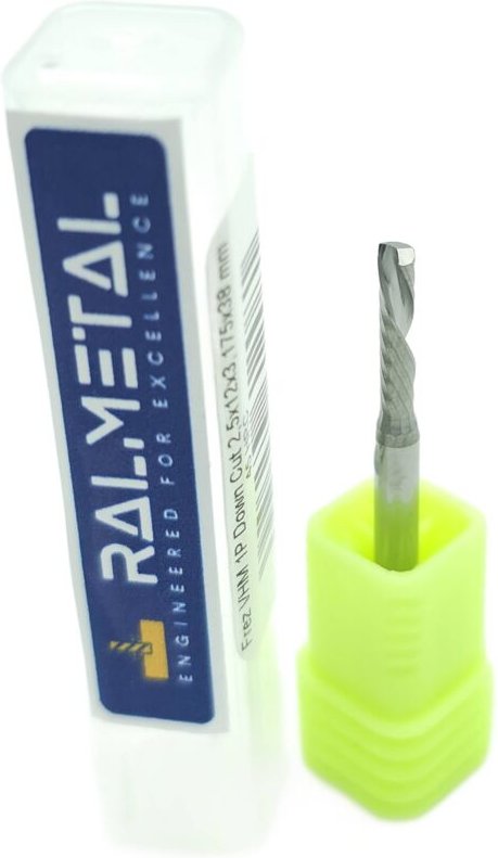 VHM-Fräser 1P Abwärtsschnitt 2,5 x 12 x 3,175 x 38 mm