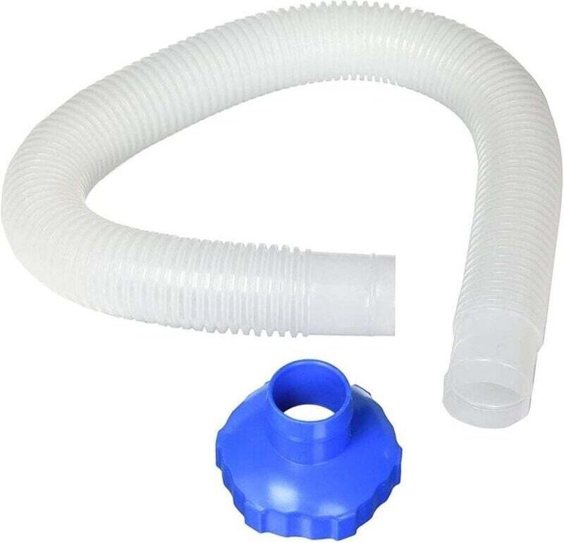 Vtizikl Tuyau Et Adaptateur pour Écumoire De Piscine Hors Sol, ABS Kit De Remplacement pour Piscine Extérieure, Tuyau Sk...