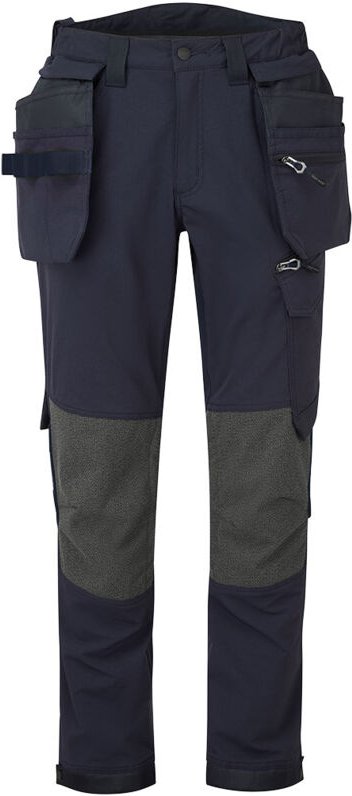 Arbeits-Hose Stretch Holster Ev4 - Größe 60 - Marine - Portwest