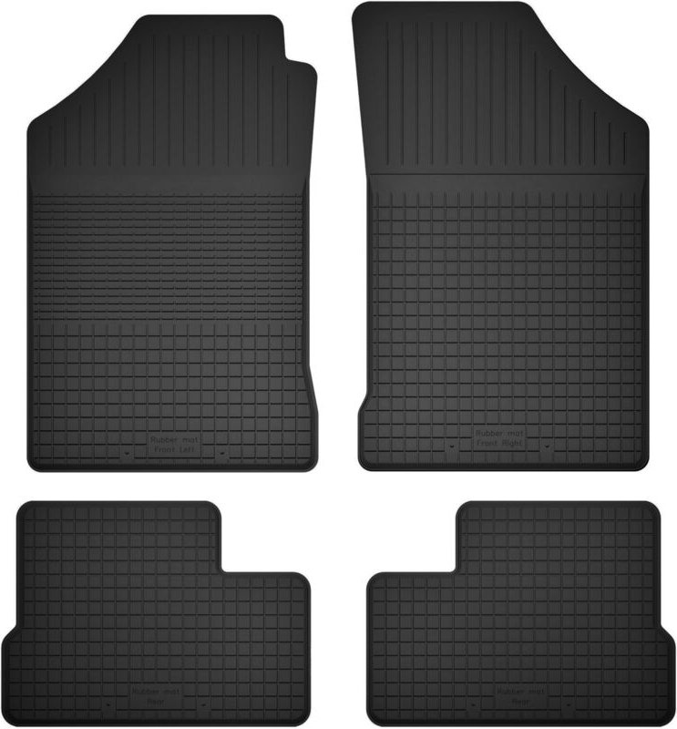 Gummi-Automatten, 4er-Set, Universalmodell: Opel Astra F Fließheck, Limousine, Kombi, Cabrio (1991-2002)