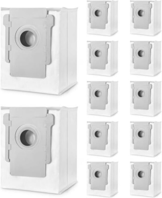 12 Staubsaugerbeutel für iRobot Roomba i7 i7+ j7 j7+i3 i3+ i4 i4+ i6 i6+ i8 i8+S9 S9+ E5 E6 E7, Staubbeutel