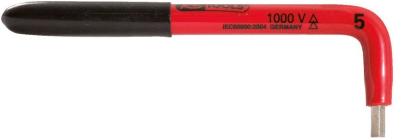 Ks Tools Isolierter Winkelstiftschlüssel, 8mm
