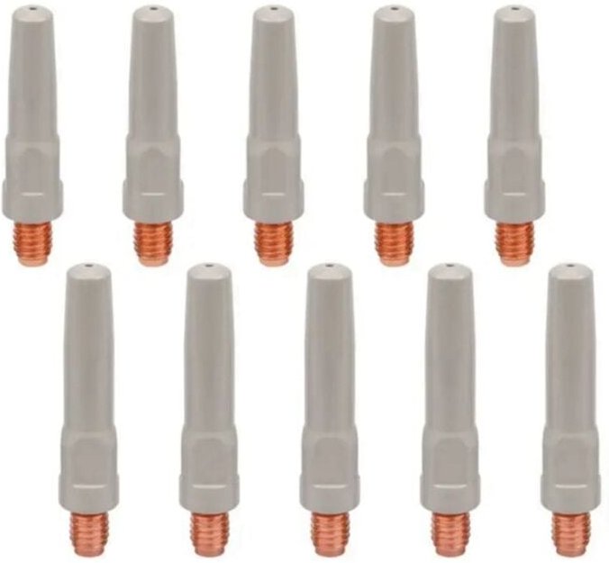 Tlily - 10 stücke Anti-schweißen Schlacke Schweißen Draht Fütterung Tipps 8,8 x40x1,2mm