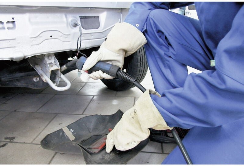 Leipold Doehle Kombi-F 1811 Rindnarbenleder Schweißerhandschuh Größe (Handschuhe): 10, xl en 12477-A