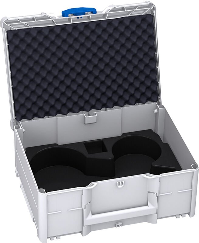 TANOS Winkelschleifer-Systainer³ M 187 lichtgrau (RAL 7035)