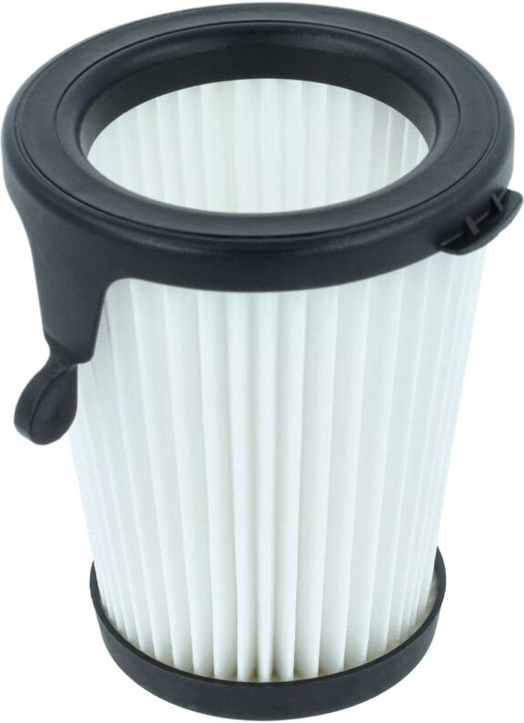 vhbw Staubsaugerfilter kompatibel mit Milwaukee M12, 0850-20 Staubsauger - HEPA Filter Schwarz Weiß