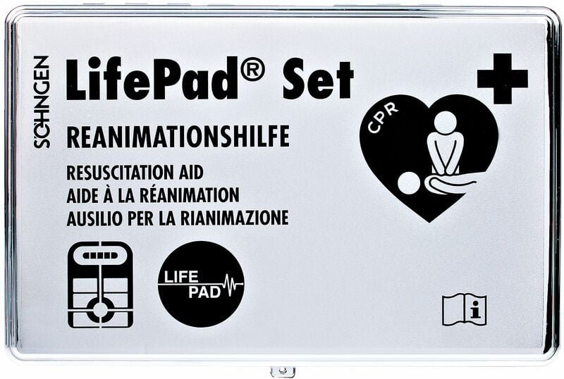 Verbandkasten kiel chrom mit Füllung Standard, Verbandsset 102255 - Söhngen