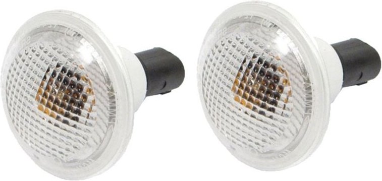 Tlily - 2Pcs Seite Marker Lichter XGB500020 für L322 03-12 Blinker Repeater Lampe Objektiv Gehäuse