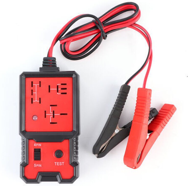 12-V-Elektronikrelais-Tester, professioneller Kfz-Batterieprüfer, Kfz-Diagnosegerät