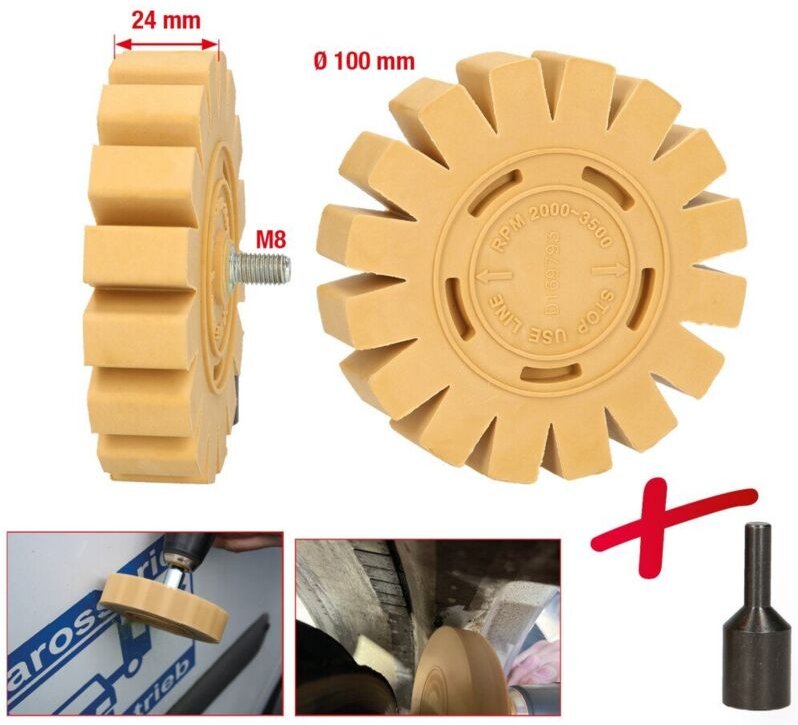 Folienradierer mit Lamellen