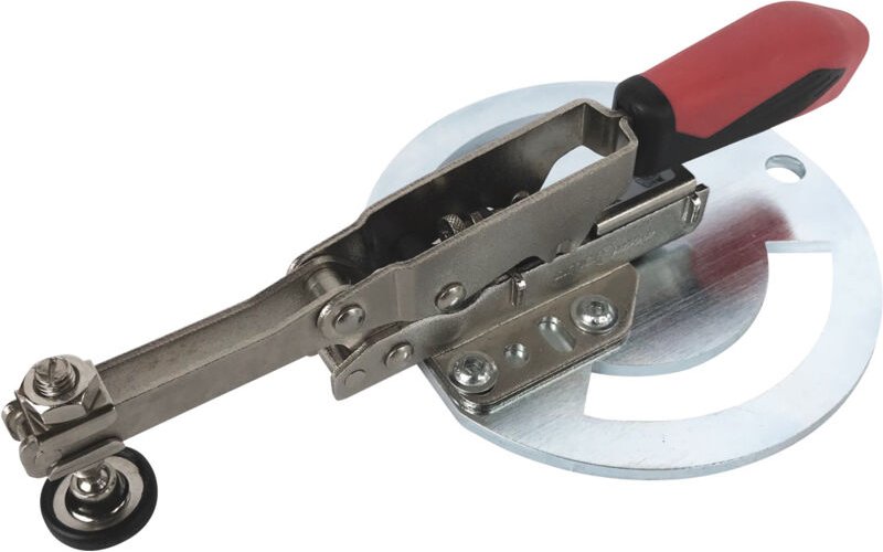 Holzkraft Adapterplatte rund mit Spanner senkrecht Länge 180 mm, 5198163