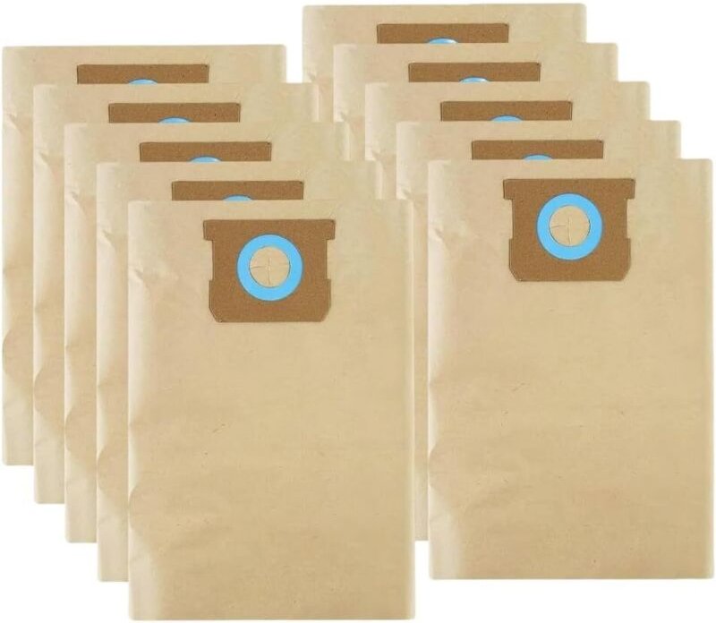 Geeignet für 10er-Packs Dewalt DXVA19-4101 Staubbeutel (Staubsaugerbeutel, Papierbeutel).