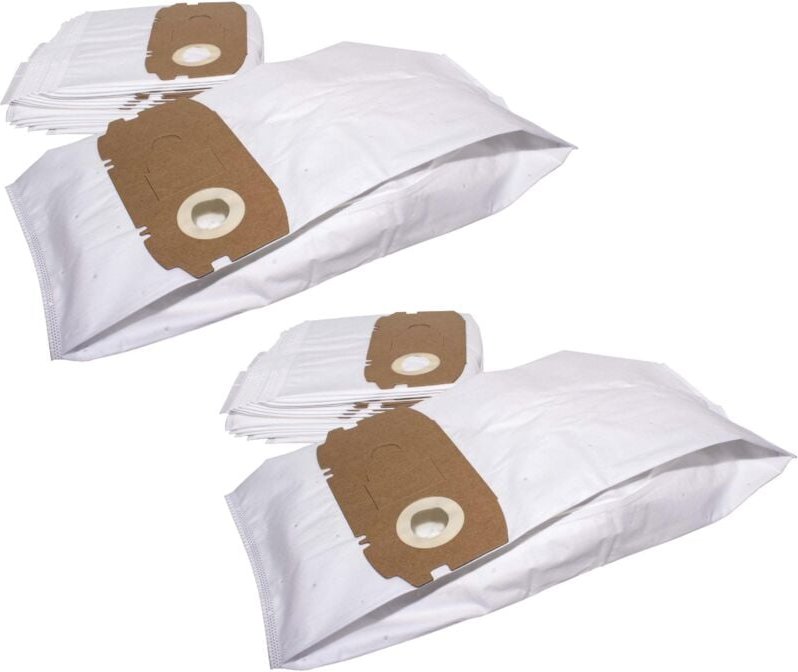 vhbw 20x Staubbeutel Ersatz für Festo Festool 456772, 498410 für Staubsauger - 34cm x 26cm Weiß