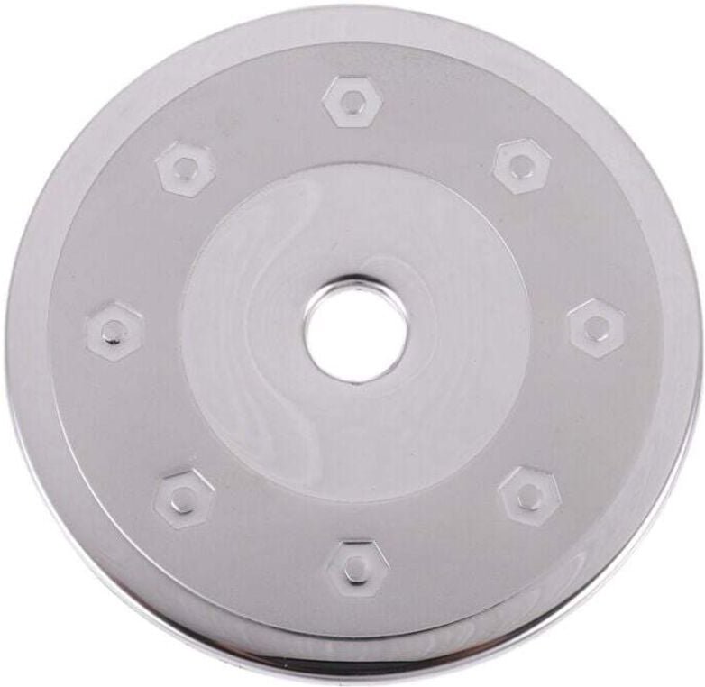 Kraftstofftankabdeckung aus Edelstahl, Benzinkanister-Styling-Zubehör für 206 207 C2