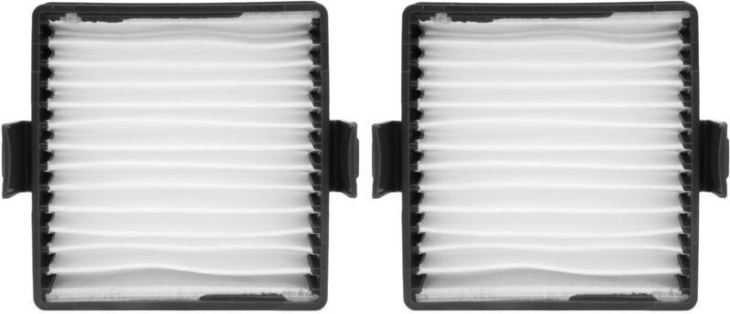 Vtizikl Filtre à Vide 2 Pièces, Pièces D'accessoires D'aspirateur Domestique ABS Haute efficacité Adaptées pour P712 P71...