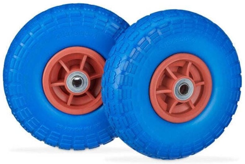Set of 2 pu wheelbarrow tyres 4135 4