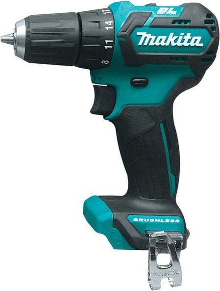 12V Ø10mm Bohrschrauber (Solo) in Makpac Makita DF332DZJ