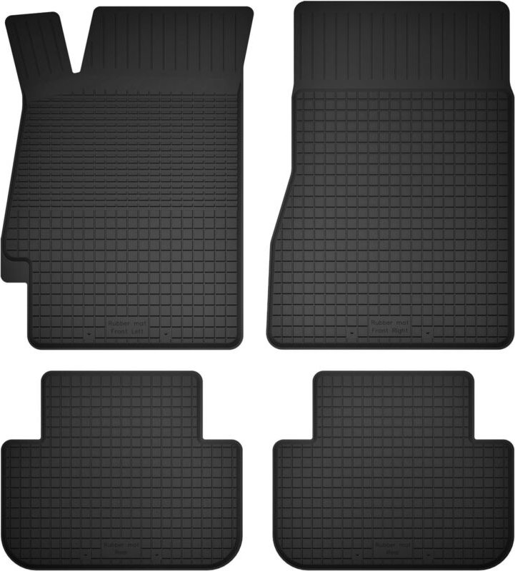 Gummi-Automatten, 4er-Set, Universalmodelle: Renault Megane II Kombi, Grandtour (2002-2008)